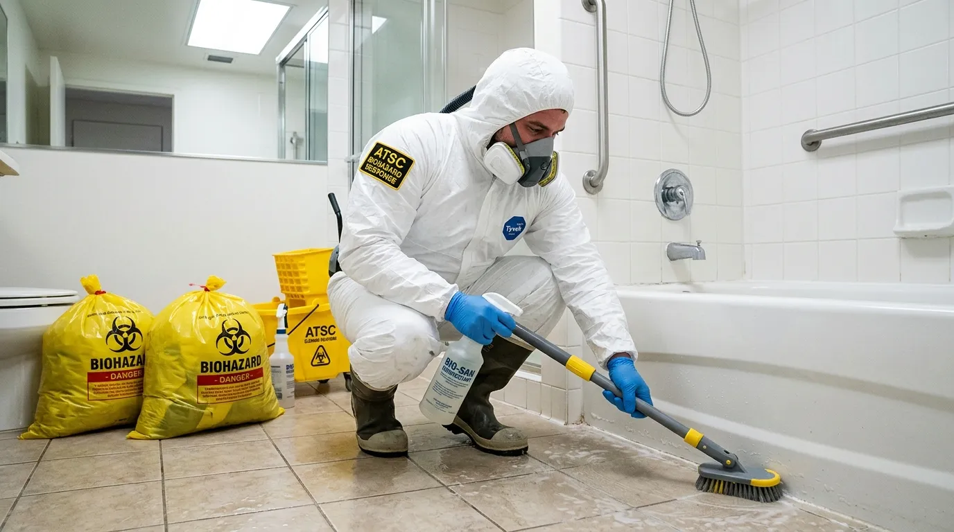 Decontamination equipment deployed for Blood Cleanup in Tyrone